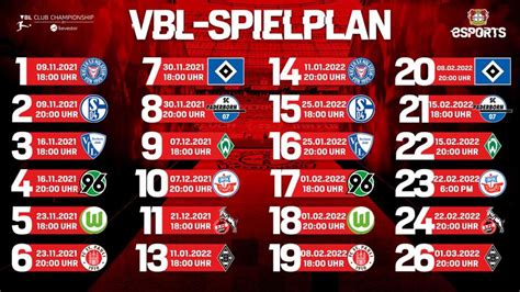 bayer 04 spielplan